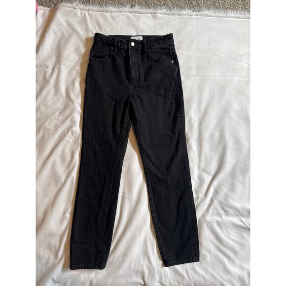 ROLLA'S Women's Straight Leg Jeans in Black - Picture 3 of 5